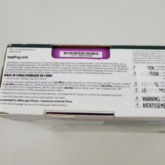 Leapfrog Leappad2 Explorer Custom Edition Learning Tablet - 5" - 4GB Purple NWT! - Picture 11 of 13